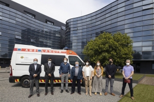 Los estudiantes del  Técnico Medio en Emergencias Sanitarias del  ISEP CEU de Castellón ampliarán su formación en emergencias con una ambulancia DONADA POR AMBULANCIAS CSA